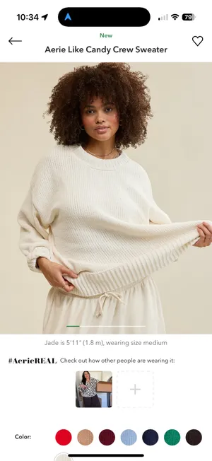 Aerie Sweater Oversized thumbnail 4