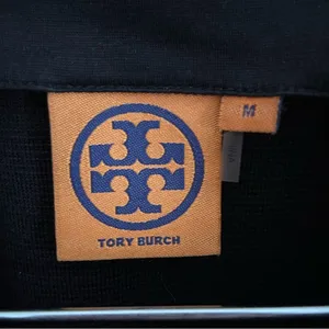 Tory Burch Black Wool Blend Sheath Dress Crew Neck Sleeveless Size Medium thumbnail 5