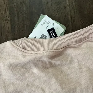 H&M Pink Cropped Sweatshirt Smile thumbnail 5