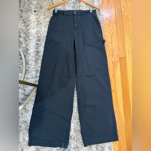 American Eagle Outfitters Men's Dark Cargo Pants size 6 thumbnail 7