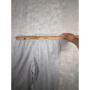 Daily Practice by Anthropologie Gray Shimmer Fleece Jogger Sweatpants Size M thumbnail 5