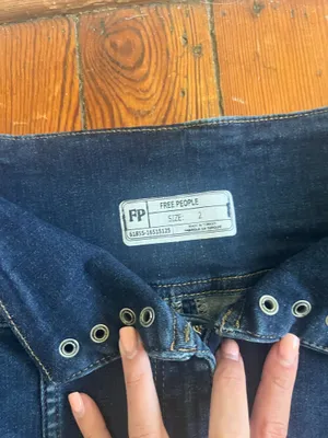 Free People Denim Skirt thumbnail 3