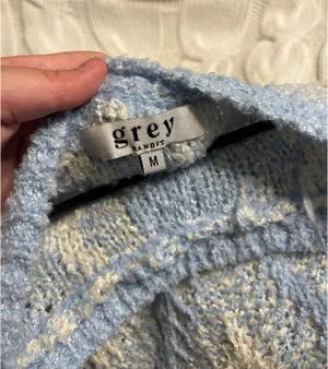 Grey Bandit West Coast Sweater in Blue thumbnail 2