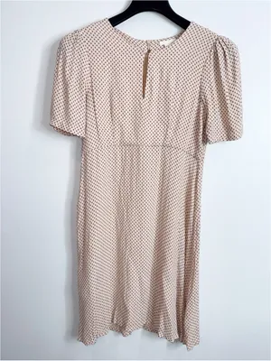 H&M delicate minimalistic mini length vintage vibe dress size 8 thumbnail 2
