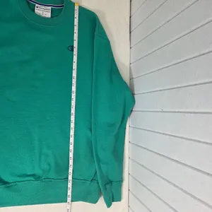 Champion crewneck‎ Vintage Green Sweatshirt Unisex Size S thumbnail 7