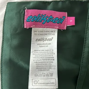Edikted Diana Silk Crop Top. Size Small thumbnail 5