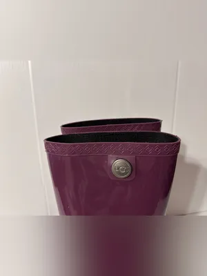 UGG Women's Plum Gloss Rain Boots size 7 thumbnail 6