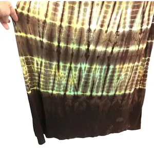 Buffalo David Bitton Tie Dye Maxi Halter Dress Size Small thumbnail 3