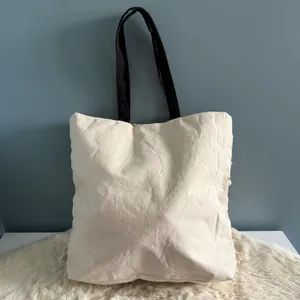 Mud Pie Handloom Tassel Tote thumbnail 5