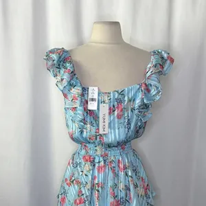 NWT!! Revolve YUMI KIM Eden Dress Floral Mulberry Angel Mini Party X-Small thumbnail 10