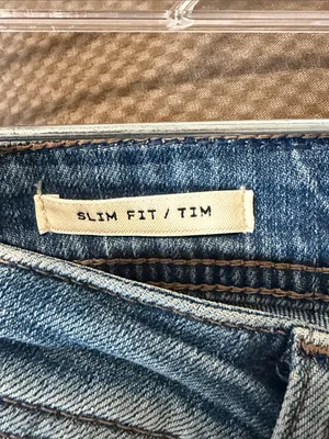 Women’s Blue Washed Slim Fit Jeans thumbnail 8