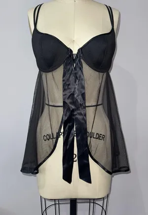 Victoria’s Secret Mesh Babydoll - M thumbnail 5