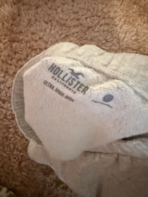 Grey Hollister Sweat Shorts Light thumbnail 3