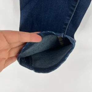 7‎ For All Mankind Jeans Womens 29 Blue Whiskering Denim Cotton Stretch Mid Rise thumbnail 4