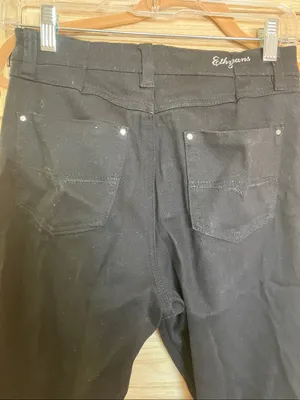 Ethyl Classic Black Studded Pocket Jeans 6 thumbnail 10