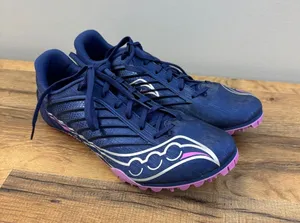 Saucony Spitfire 5 Running Track Spike Performance Shoes Indigo Women’s thumbnail 1