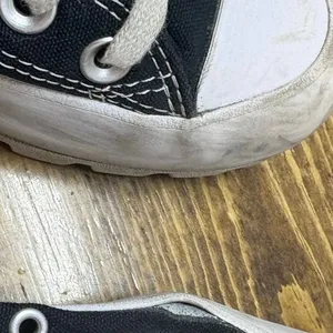 Converse‎ Black Platform Sneakers Size 5 thumbnail 6