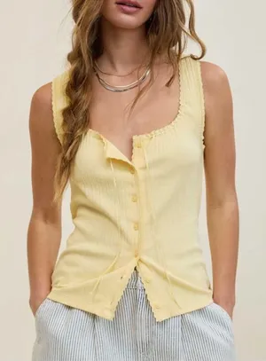aerie sneak peek tank yellow thumbnail 1