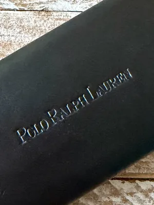 🕶️Polo Ralph Lauren Black Eyeglass Case Hard Protective Case🕶️ ~ case only thumbnail 2