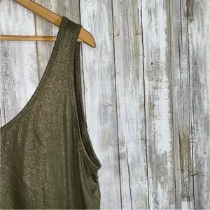 NWT Lane Bryant Metallic Tank •18/20 thumbnail 3