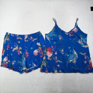 Johnny Was L Revive Pima Cotton Cami Short Set Pajamas Sleepwear Pima Cotton thumbnail 2