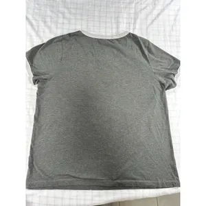 Disney Lilo & Stitch "NOPE" T-Shirt Women's XXL Gray Ringer Tee Sleep Top thumbnail 6