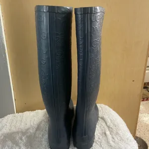 Ugg’s women’s tall blue Wiltshire rain boots 8 thumbnail 6