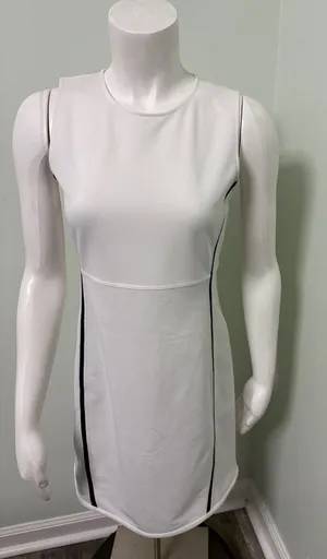 Tory Burch Sport White & Navy Preppy Tennis Dress thumbnail 1