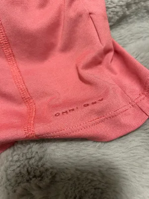 Columbia Women’s pink salmon short sleeve shirt size large thumbnail 3