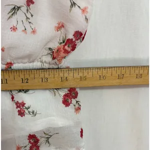 American Eagle Faux Wrap Babydoll Cami Women's L Floral Lace Festival Coquette‎ thumbnail 6