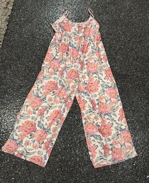 Women’s Large Floral Romper Jumpsuit thumbnail 1