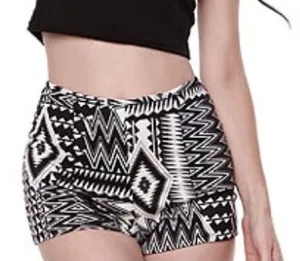 Nollie for Pacsun Aztec High Waisted Shorts thumbnail 1