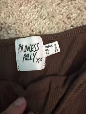 Princess Polly Leala Tube Top in Brown thumbnail 4