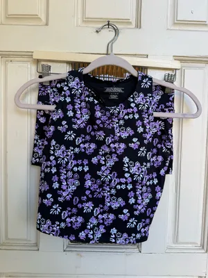 knix‎ Black Floral High-Neck Swim Set with Pink & White Flowers thumbnail 4