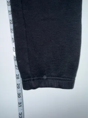 Nike Sportswear Club Fleece Jogger Sweatpants Black Logo Mid-rise thumbnail 11