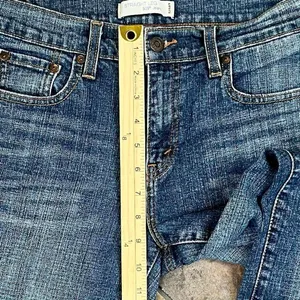 Levi’s 505 Straight Leg Cropped Rough Edge Jeans 6 thumbnail 3