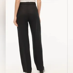 J Crew Wide-Leg Pleated Twill Trouser Pant thumbnail 2