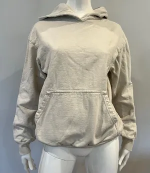 Talentless Heavyweight Hoodie in Bone thumbnail 1