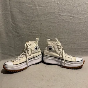 Converse Run Star Hike Platform Unisex High Top Sneakers light beige M 6.5 W 8 thumbnail 5