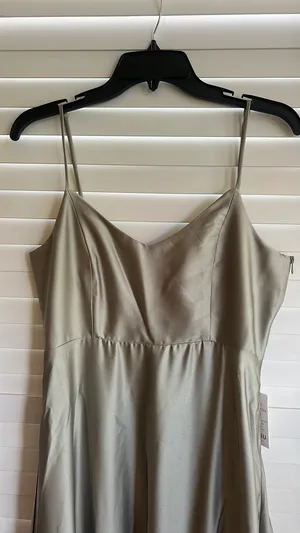 Show me your Mumu sage green bridesmaid dress thumbnail 4
