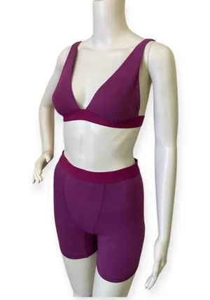 No Boundaries Women's Purple Intimate Set thumbnail 5