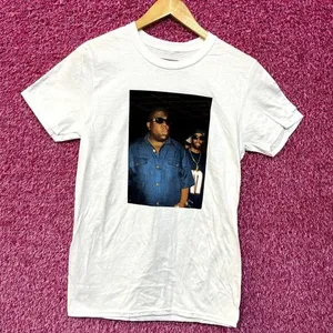The Notorious BIG Bad Boy Club Poster Hip Hop Tee S thumbnail 1