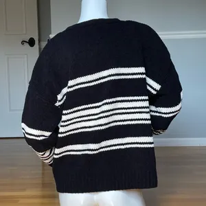 Supplies by UNIONBAY Striped Button Front Cardigan Sweater M NWT thumbnail 3