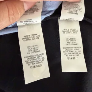 New Bundle‎ Aerie Low Back Mini Dress Small Light Blue Black Athletic Athleisure thumbnail 15