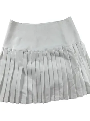 JoyLab White Pleated Tennis Skirt Women Size S Athletic Skort Preppy Activewear thumbnail 3