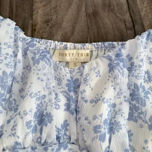 Princess Polly Thirty Thirty Coquette Cottagecore Floral Chiffon Babydoll Dress Small thumbnail 3