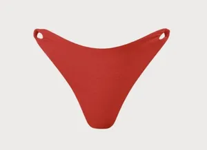 BERLOOK Red Cut-Out Ribbed Bikini Bottom ONLY 63 thumbnail 8