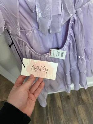 Crystal Sky Purple Dress thumbnail 4
