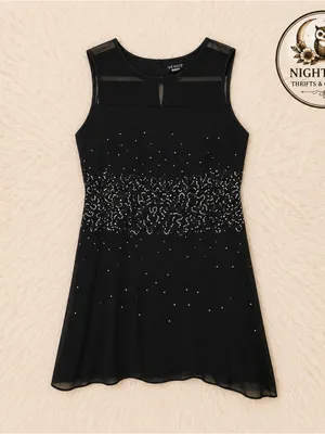 Venus Women’s Black Dress Sequins,‎ lined, Summer Formal size 16 XL thumbnail 6