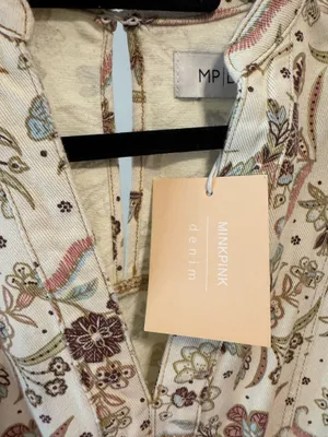 MINKPINK Denim romper  thumbnail 2